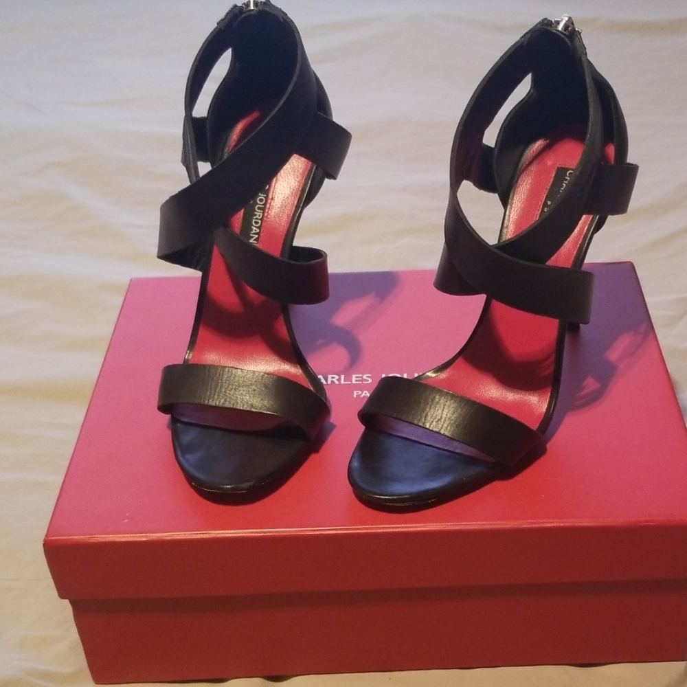 Charles Jourdan strappy heels